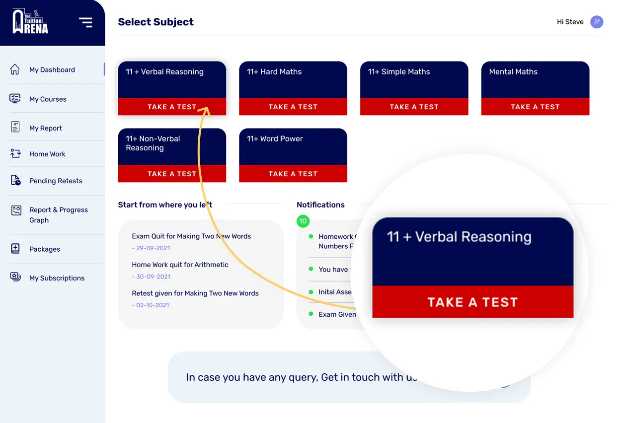 A unique online tutoring system designed to provide consistent progress